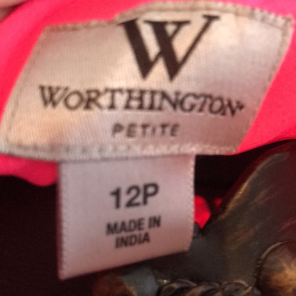 Worthington petite size 12p, mini dress - Picture 4 of 4